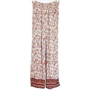 1448 * City Triangles Floral Pants Size M Vintage Y2K